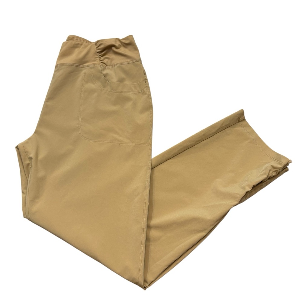 Ladies Reel Legends Khaki Lightweight Pants with Cinchable Side‎ Hems Medium